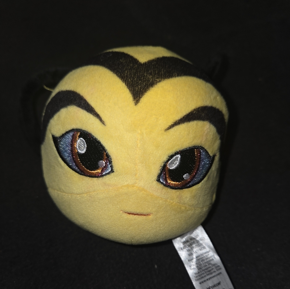 Miraculous Ladybug Plush Kwami Sidekik Pollen 4" Stuffie Ball Round Queen Bee